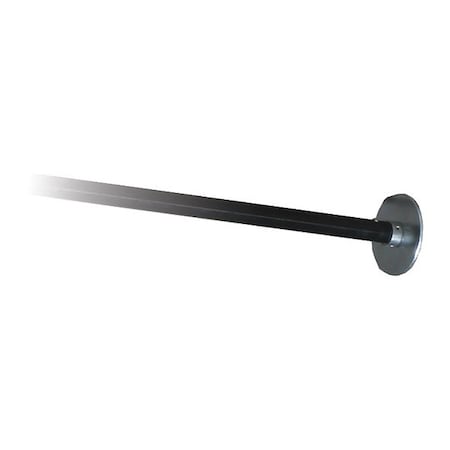 96 Inch Black Powder Coated Rear Anti-Sail Tarp Tension Bow Kit MPN:DTB96