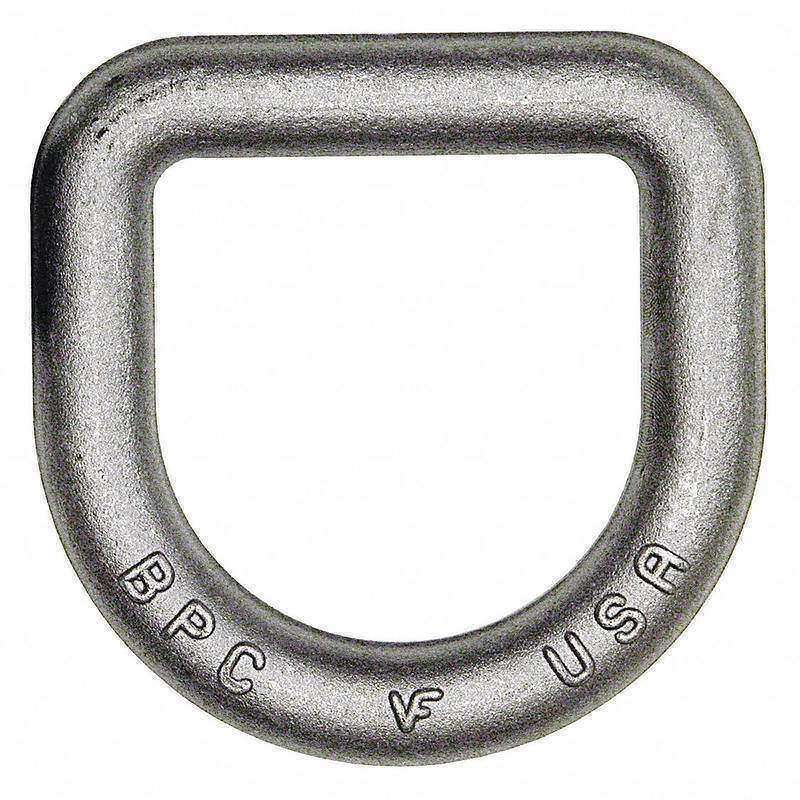 D-Ring Yellow Zinc Steel 25000 lb Cap. MPN:B46RZY