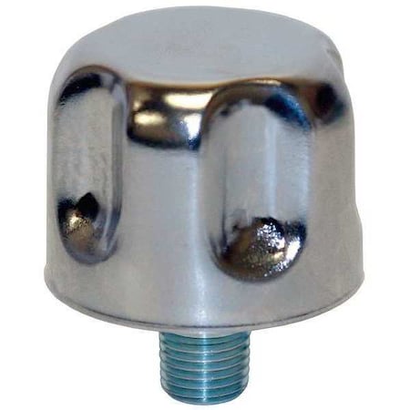 Vent Plug, 3/4 NPT Thread Size, 1.625 H, 3 1/4 in Top Cap Dia MPN:HBF12