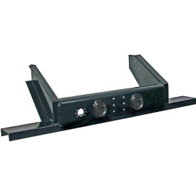 Buyers Products Flatbed/Flatbed Dump Hitch Plate Bumper For Pintle Mount - 1809050 1809050