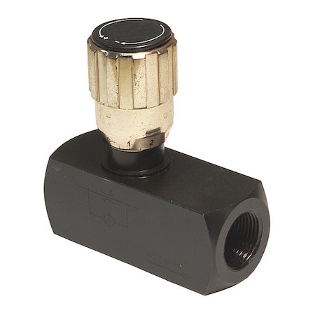 1/4 Inch NPT Steel Flow Control Valve MPN:F400S