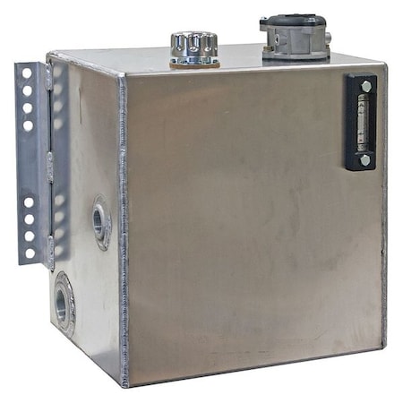 25 Gallon Side Mount Aluminum Hydraulic Reservoir With 25 Micron Filter MPN:SMR25AF25