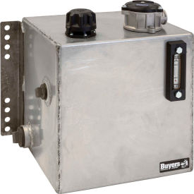 Buyers 15 Gallon Stainless Steel Bulkhead Hydraulic Reservoir with 10 Micron Filter SMR15SSF10