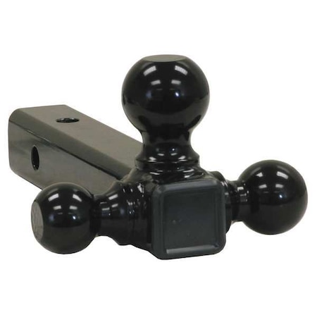 Tri-Ball Hitch-Tubular Shank with Black Towing Balls MPN:1802202