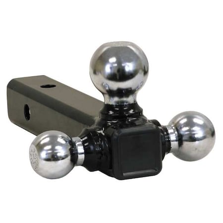 Tri-Ball Hitch Tubular Shank With Chrome Balls MPN:1802207