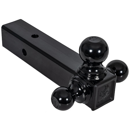 Tri-Ball Hitch with Black Towing Balls - 2-1/2 Inch Receiver MPN:1802250