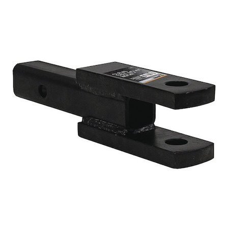 2 Inch Square Tubular Shank Clevis Ball Mount Black 9-1/4 Inch Long MPN:1803060