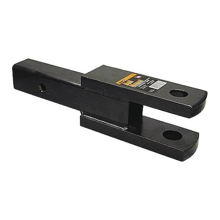 2 Inch Square Solid Shank Clevis Ball Mount Black 9-1/4 Inch Long MPN:1803065