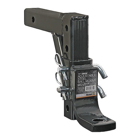4-Position 2 Inch Tubular Shank Adjustable Ball Mount MPN:1803090