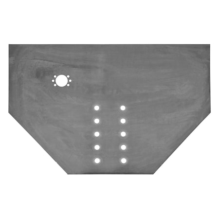 Fabricator's Hitch Plate 1 x 34-1/2 x 22-1/2 Inch MPN:1809029