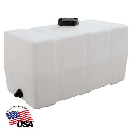 50 Gallon Square Storage Tank - 38x19x22 Inch MPN:82123919