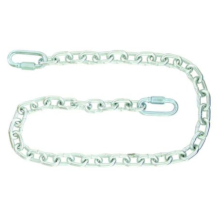 3/16x48 Inch Class 2 Trailer Safety Chain With 2-Quick Link Connectors MPN:B31648SC