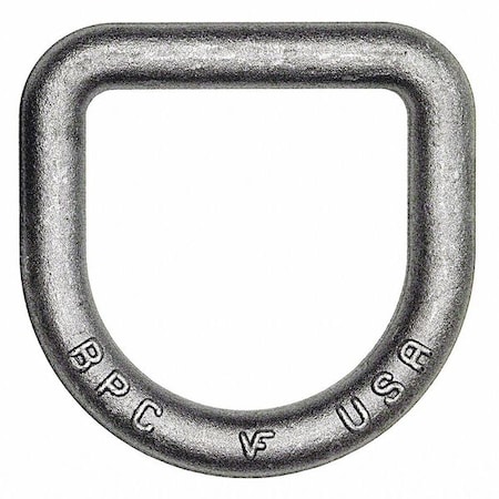 D-Ring, Yellow Zinc, Steel, 16000 lb. Cap MPN:B40RZY