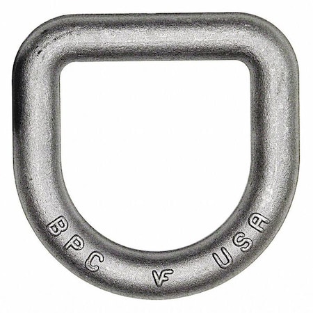 D-Ring, Unfinished, 3/4