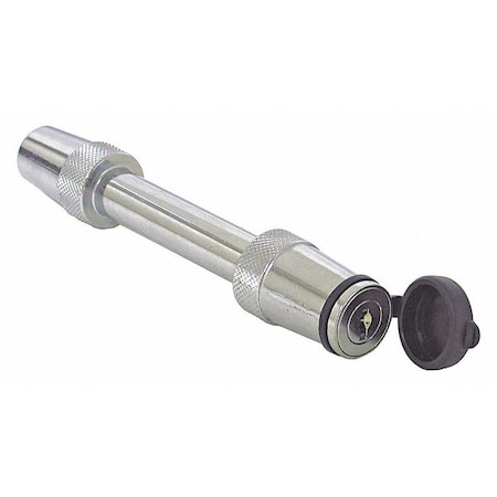 5/8 Inch Bone Style Locking Hitch Pin Assembly With Chrome Finish MPN:BLHP300