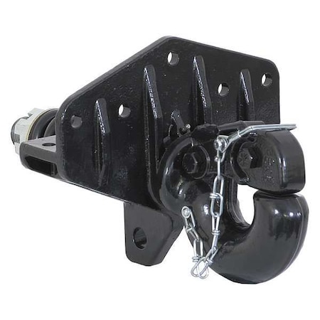 25 Ton Swivel Type Pintle Hook with T-bracket - Compares to Wallace No 2046103 MPN:BP225