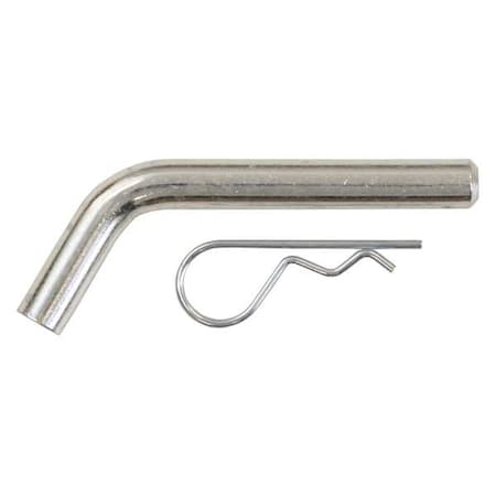 1/2 x 2.84 Inch Clear Zinc Hitch Pin With Cotter MPN:HP545WC