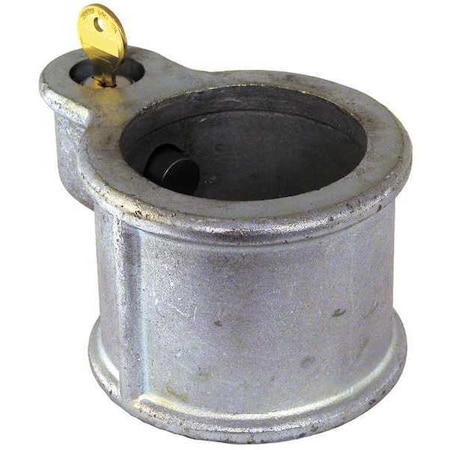 King Pin Lock, Zinc Plated Clear MPN:KPL200