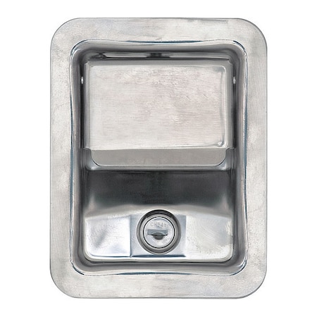 Stainless Steel Rotary Single Point Paddle Latch - 1/2 Inch Striker MPN:L3885RLS