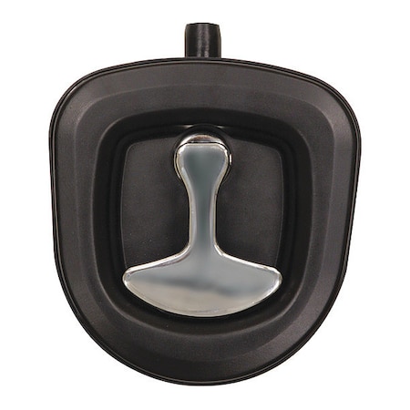 3-Point Die Cast Flush Mount Compression Latch with lock cylinder, key set, and gasket MPN:LL90003