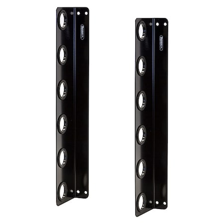 Hand Tool Rack, 40 lb., Black Powder Coated MPN:LT37