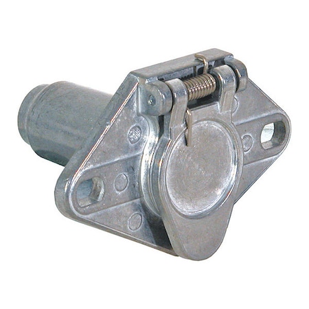 6-Way Die Cast Metal Trailer Connector - Truck Side MPN:TC1006