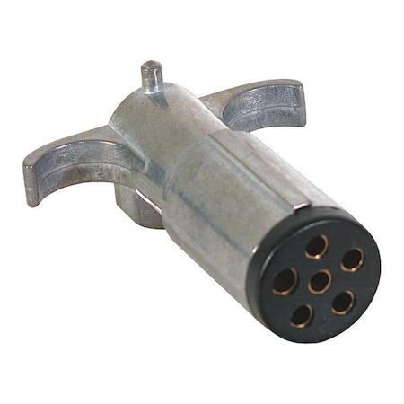6-Way Die-Cast Metal Trailer Connector - Trailer Side MPN:TC2006