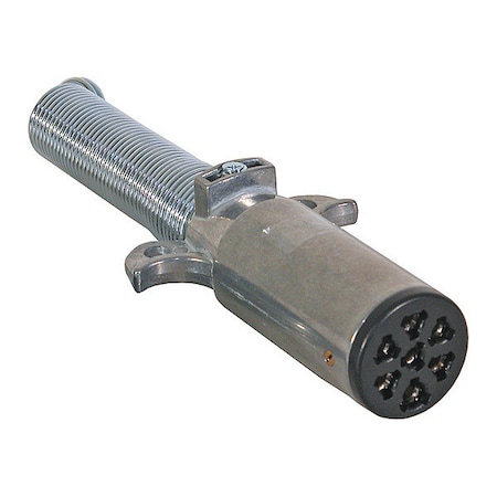 7-Way Die-Cast Metal Trailer Connector - Trailer Side MPN:TC2007