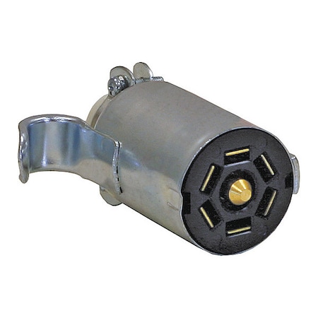 7-Way Stamped Zinc Trailer Connector - Trailer Side MPN:TC2007Z
