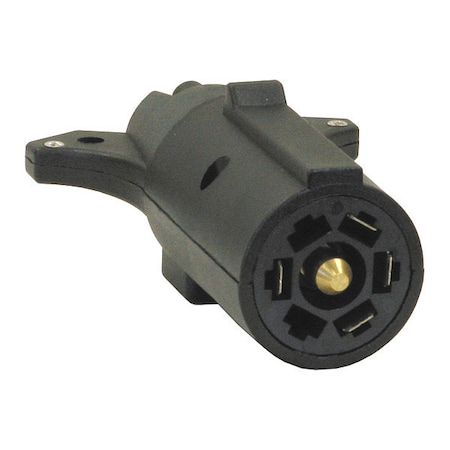 7-Way Flat to 5-Flat Plastic Trailer Connector Adapter MPN:TC2075P