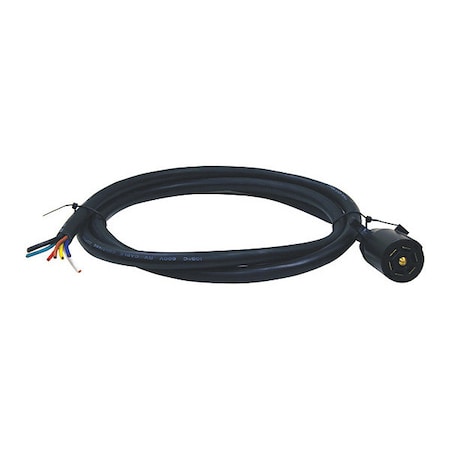 7-Way Trailer Side Flat Pin Trailer Connector MPN:TC2967P