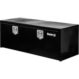 Buyers Steel Underbody Truck Box w/ Stainless Steel T-Handle - Black 18x18x66 - 1702317 1702317