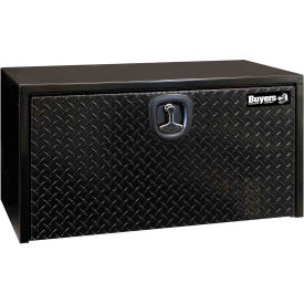 Buyers Steel Underbody Truck Box W/ Diamond Tread Aluminum Door - Black 18x18x24 - 1702500 1702500