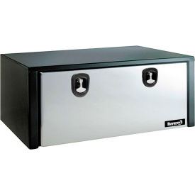Buyers Steel Underbody Truck Box w/ SS Door - Black 18x18x48 - 1702710 1702710