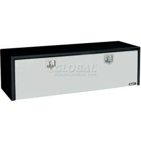 Buyers Steel Underbody Truck Box w/ SS Door - Black 18x18x60 - 1702715 1702715