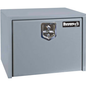 Buyers Steel Underbody Truck Box w/ Stainless Steel T-Handle - Primed Gray 18x18x24 - 1702900 1702900
