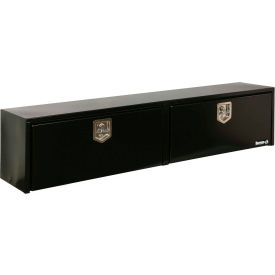 Buyers Stainless Steel Topside Truck Box w/ T-Handle - Black 16x13x72 - 1702940 1702940