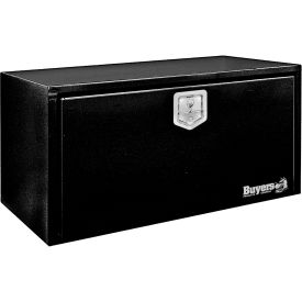 Buyers Steel Underbody Truck Box w/ Stainless Steel T-Handle - Black 24x24x36 - 1704305 1704305