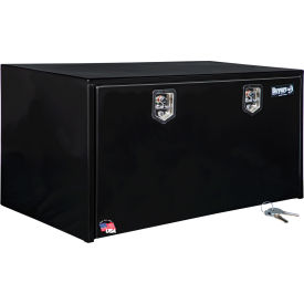 Buyers Steel Underbody Truck Box w/ Stainless Steel T-Handle - Black 24x24x48 - 1704310 1704310