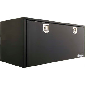 Buyers Steel Underbody Truck Box w/ Stainless Steel T-Handle - Black 24x24x60 - 1704315 1704315