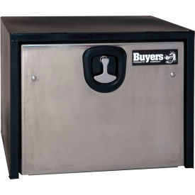 Buyers Steel Underbody Truck Box w/ SS Door - Black 24x24x48 - 1704710 1704710