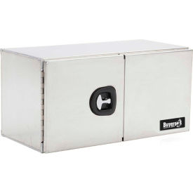 Buyers Smooth Aluminum Barn Door Toolbox 18x18x48 - 1705310 1705310