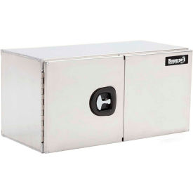 Buyers Smooth Aluminum Underbody Truck Box w/ Double Barn Door - 24x24x36 - 1705335 1705335