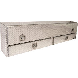 Buyers Aluminum Topside Truck Box w/ T-Handle - 21x13-1/2x72 - 1705640 1705640