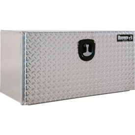 Buyer's XD Smooth Aluminum Underbody Truck Box with Diamond Tread Door 18x18x48 - 1706510 1706510