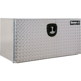 Buyer's XD Smooth Aluminum Underbody Truck Box with Diamond Tread Door 18x18x60 - 1706515 1706515