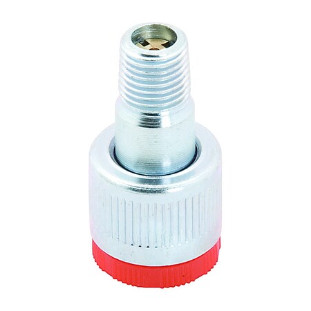 Hydraulic Quick Connect Hose Coupling, Steel Body, Thread-to-Connect Lock, 1/4