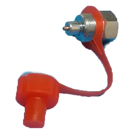 Hydraulic Quick Connect Hose Coupling, Steel Body, Thread-to-Connect Lock, 1/4