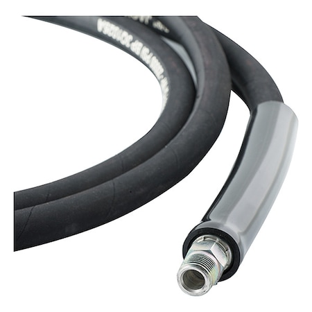 Hydraulic Hose Assembly, Braid, Rubber MPN:CS3814G