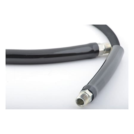 Hydraulic Hose Assembly, Braid, Rubber MPN:CS3838E